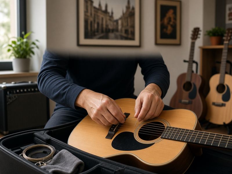 Instrument care at Urban Bloom House